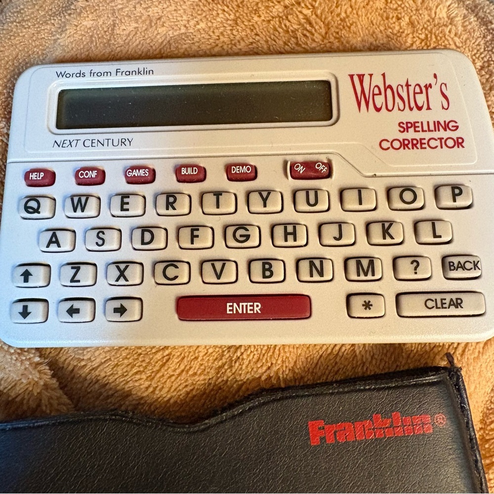 Webster's Spelling Corrector - White